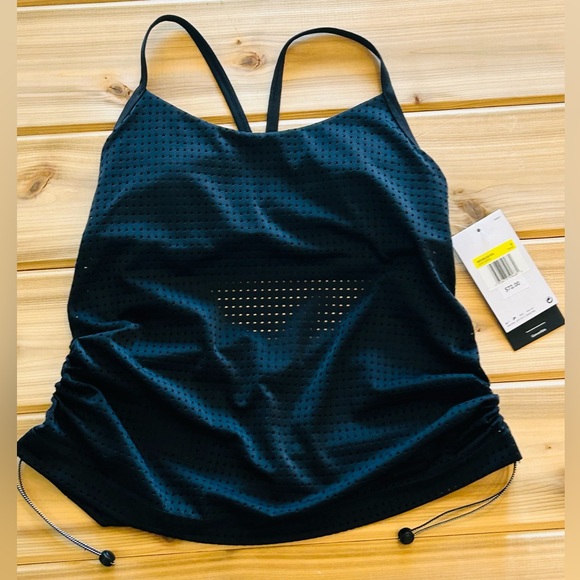 NEW Nike Essential Layered Tankini Top in Black size Small NWT - Picture 16 of 16